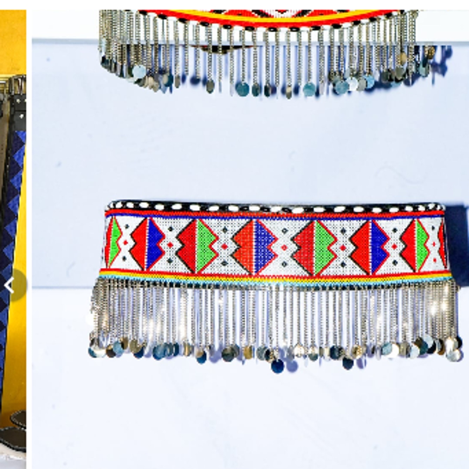 Full-Grain Leather Beaded Belts — photo 1