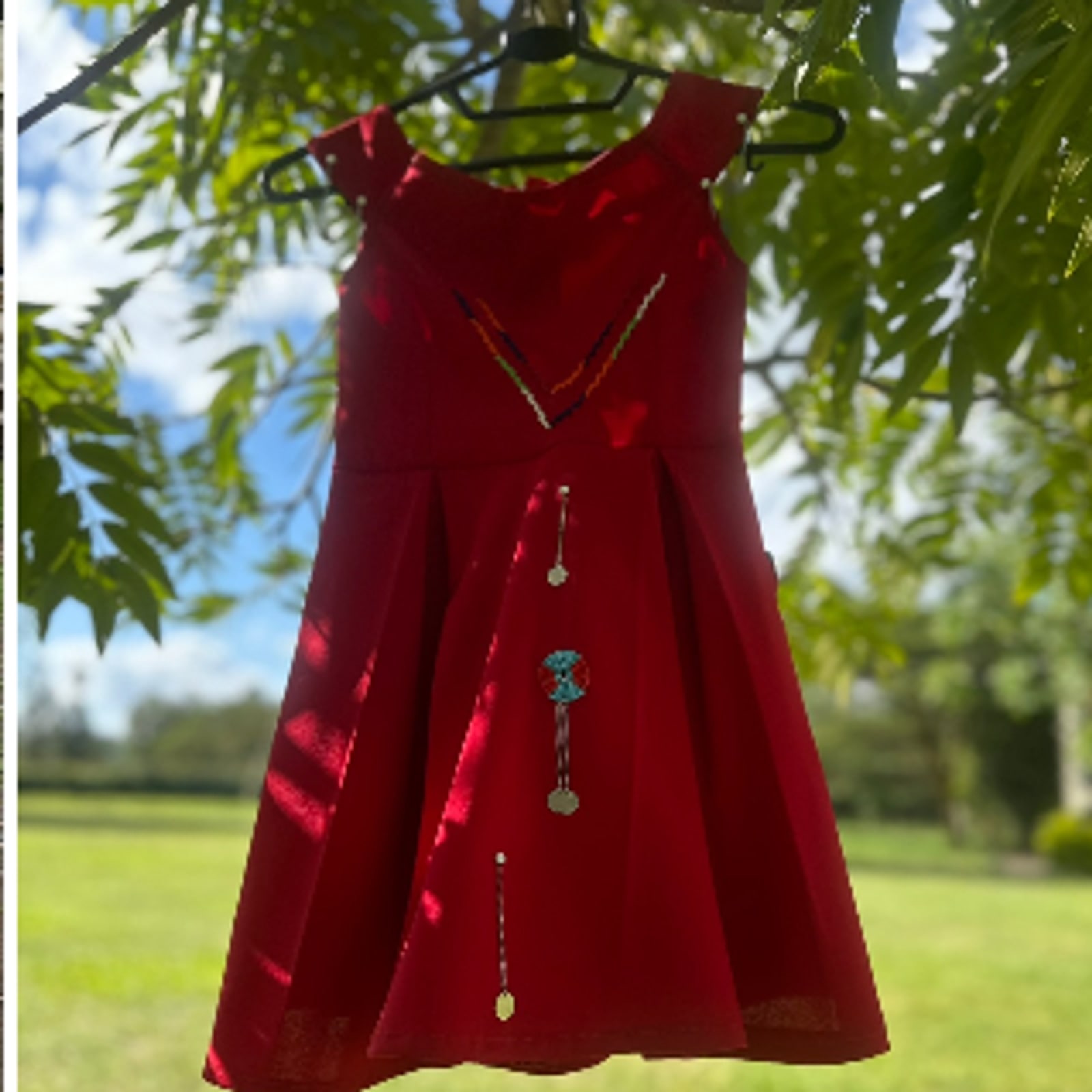 Maasai beaded ceremonial dress — ruracio accessories and ceremony colour by Nasipa Beadit